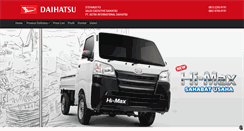 Desktop Screenshot of daihatsulamongan.com